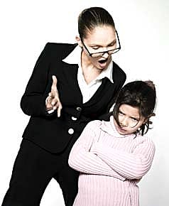 Can you be friends with a lady who abuses her child?