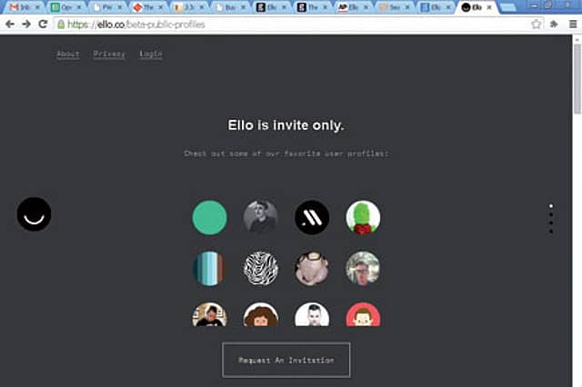 Ello, the all new ‘private’ social networking website