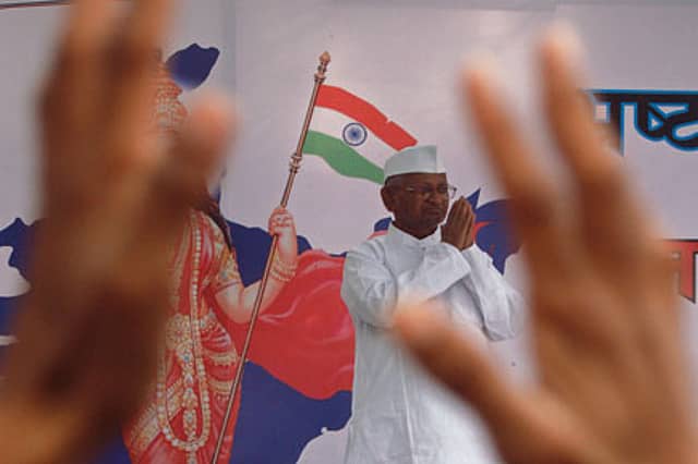 Blessed by Anna, Nephew Joins Congress