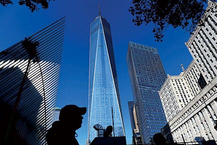 Re-opening of New York’s World Trade Center