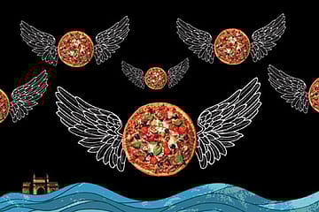 The curious case of the pizza-delivering drone