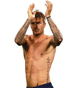 Beckham’s ‘Brief’ Flash for Ellen