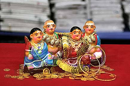 When Tamil Men Wear a Kilo of Gold