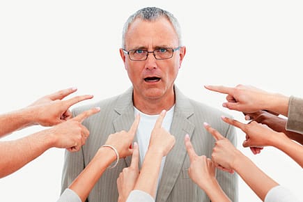 An Infectious Blame Game