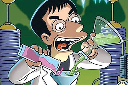 The Mad Scientist Saves the Day