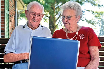 When the Web Helps Keep the Old Young