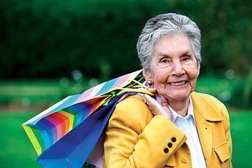 Would you allow an old woman to go scot-free if you spot her shoplifting?