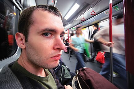 When should you object to vulgar behaviour: Right away or once it turns obscene?