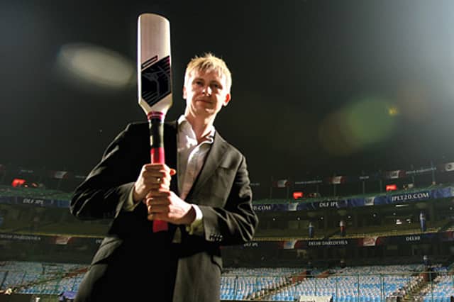 “My idea was to make a bat…like a golf club”