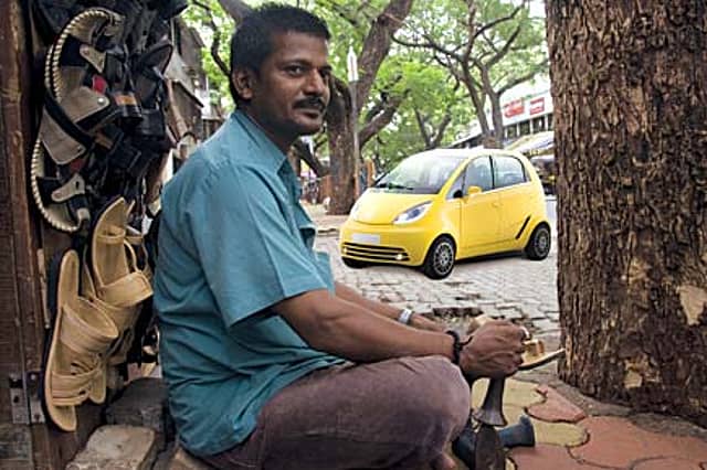 Cobbler Buys Nano. His Name is Maruti