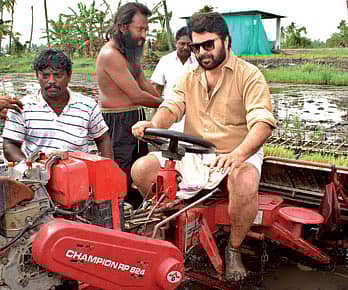 Actor in a Tractor