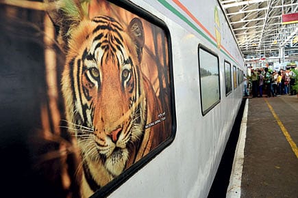 On Board the Science Express