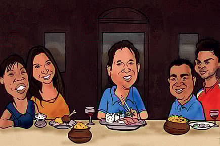 A meal with Sachin… and then some