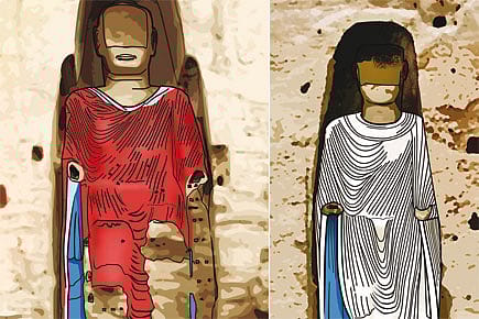 Bamiyan Fragments Tell a Tale