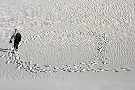 Walking in Circles