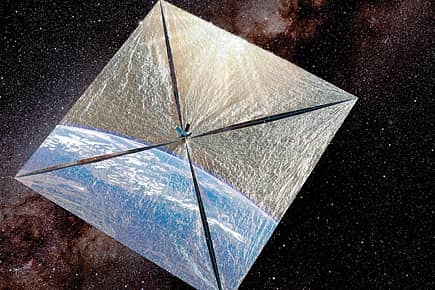 Sailing in Space