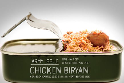 Fresh Biryani on Siachen Glacier
