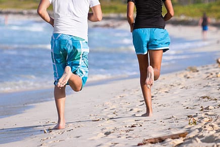 Run Barefoot, Chuck the Trainer