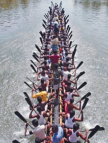 Snake Boat in Olympic Trial