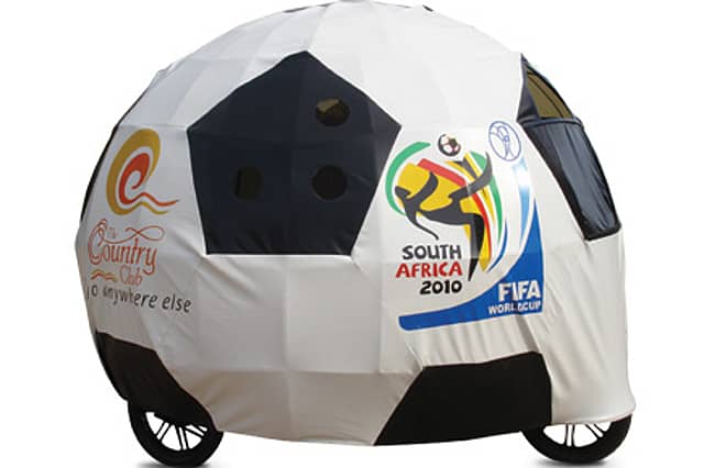 Roll, Roll, Roll: a Football Tricycle