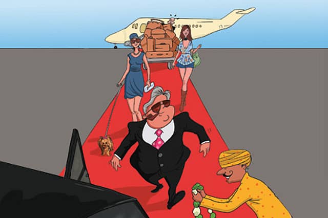 How the Rich and Famous Travel