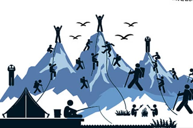 The Traffic Jam on the Way to Mount Everest