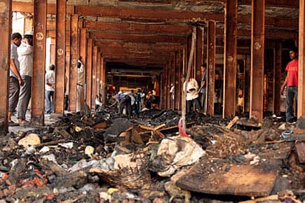Aftermath of a Fire