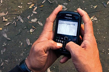 Cross Connection over BlackBerry