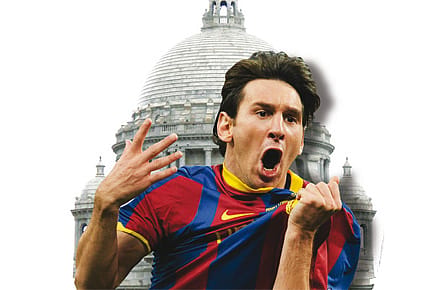 Messi in Kolkata