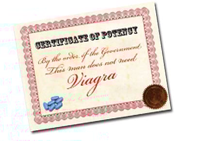 The Hard Way to Get Married: Get an Erectile Function Certificate