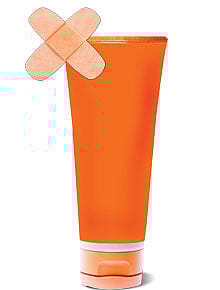 Sun Tan cum Band-Aid