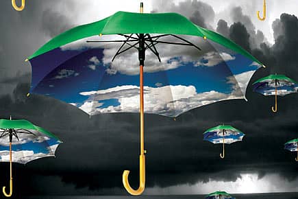Why the Umbrella Does Not Evolve