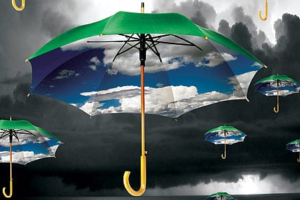 Why the Umbrella Does Not Evolve