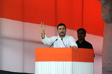 The relaunch of Rahul Gandhi