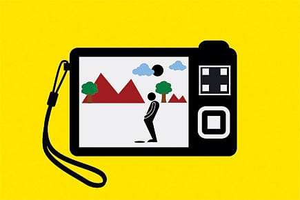 Wide angle focus on a pee problem