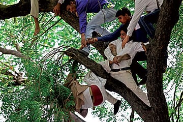 Petty politics over a farmer’s suicide