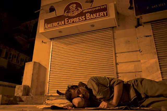 Life As Usual for Bandra’s Sidewalk Residents