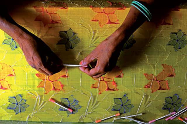Handloom saris: From hand to hearth