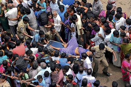 Stampedes in Religious Spots