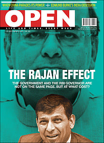open magazine cover