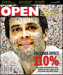 open magazine cover