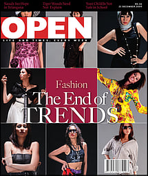 open magazine cover
