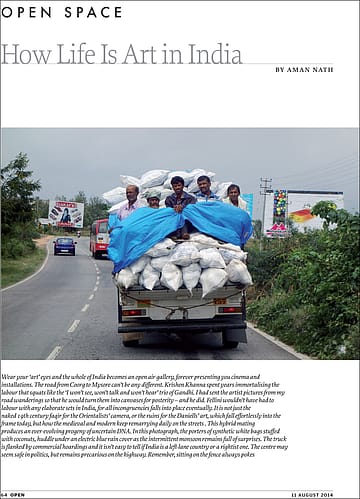 How life is art in India