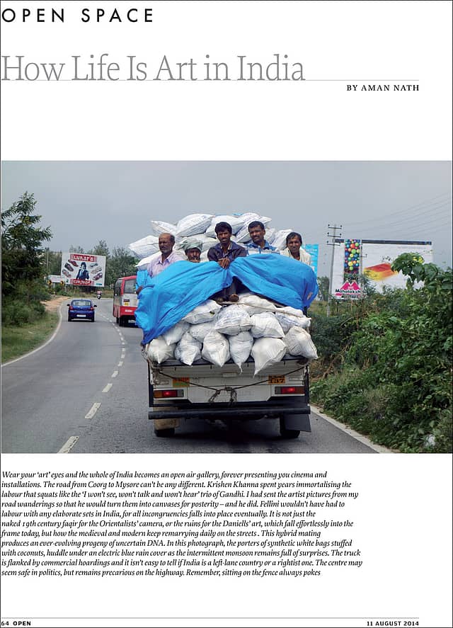 How life is art in India