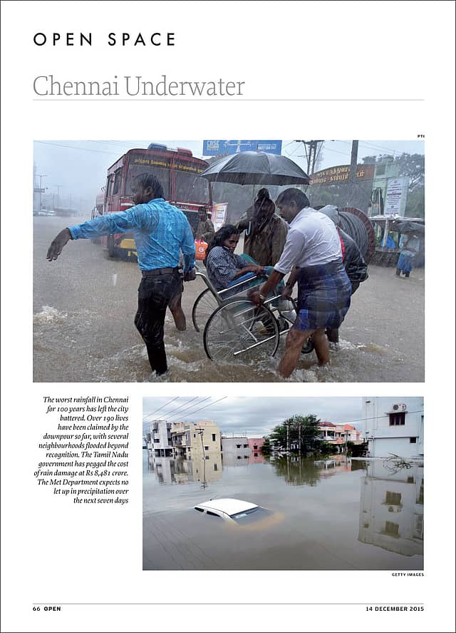 Chennai Underwater