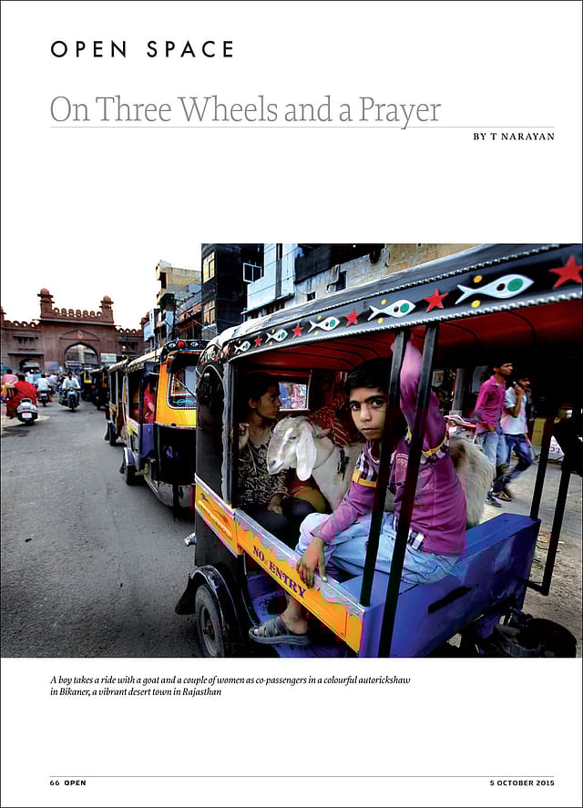 On Three Wheels and a Prayer