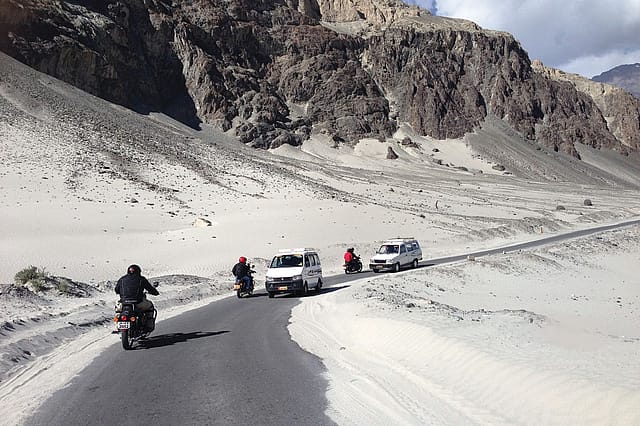 Between Blue and White