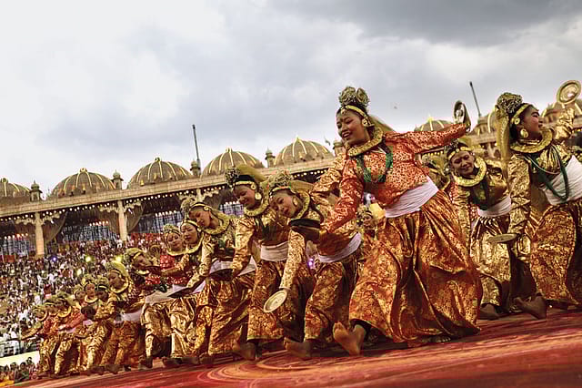 Dancing by the Yamuna