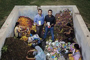 Flower Recycling: Ankit Agarwal, 26 Co-Founder, Help Us Green