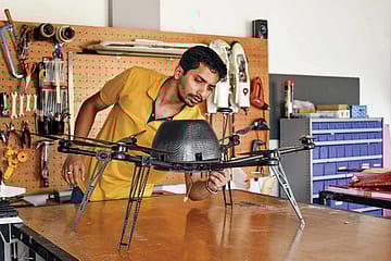 Drones: Vipul Singh, 26 Co-Founder, Aarav Unmanned System